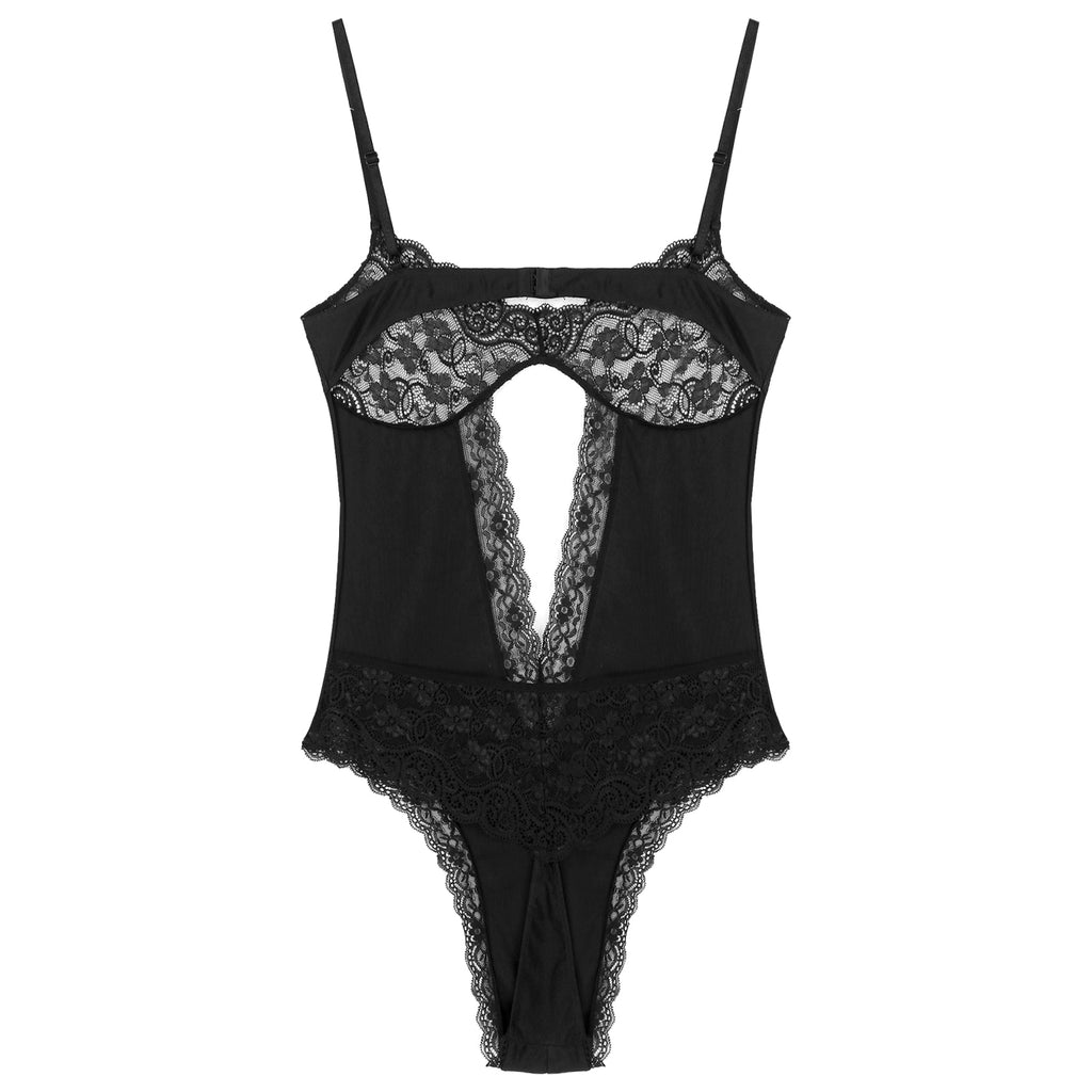 Sheer Mesh Catsuit for Crossdressers - Style 2 - Image 18