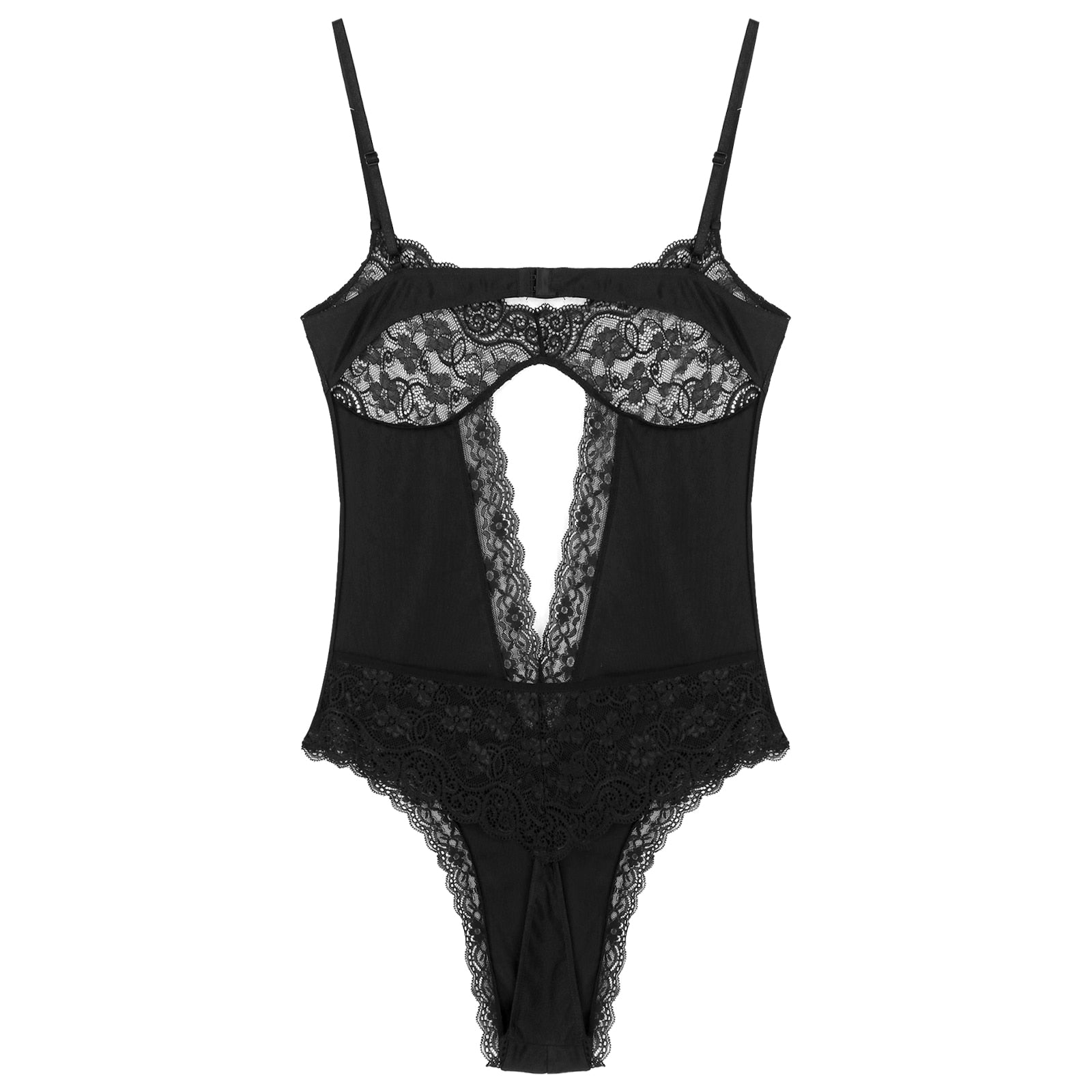 Sheer Mesh Catsuit for Crossdressers - Style 2 - Image 18