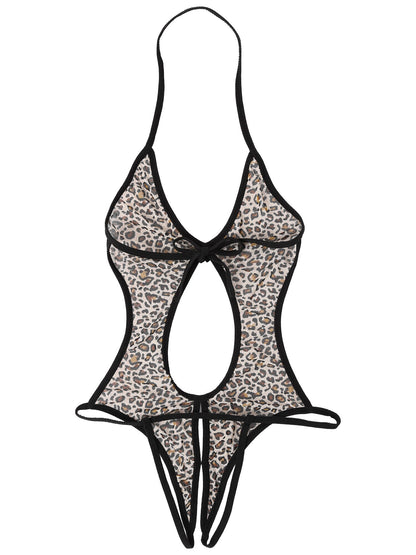 See-through Mesh Bodysuit: Seductive Lingerie for Sissy Role Play