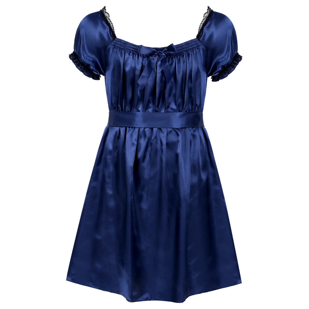 Satin Nightdress for Crossdressers - Image 2