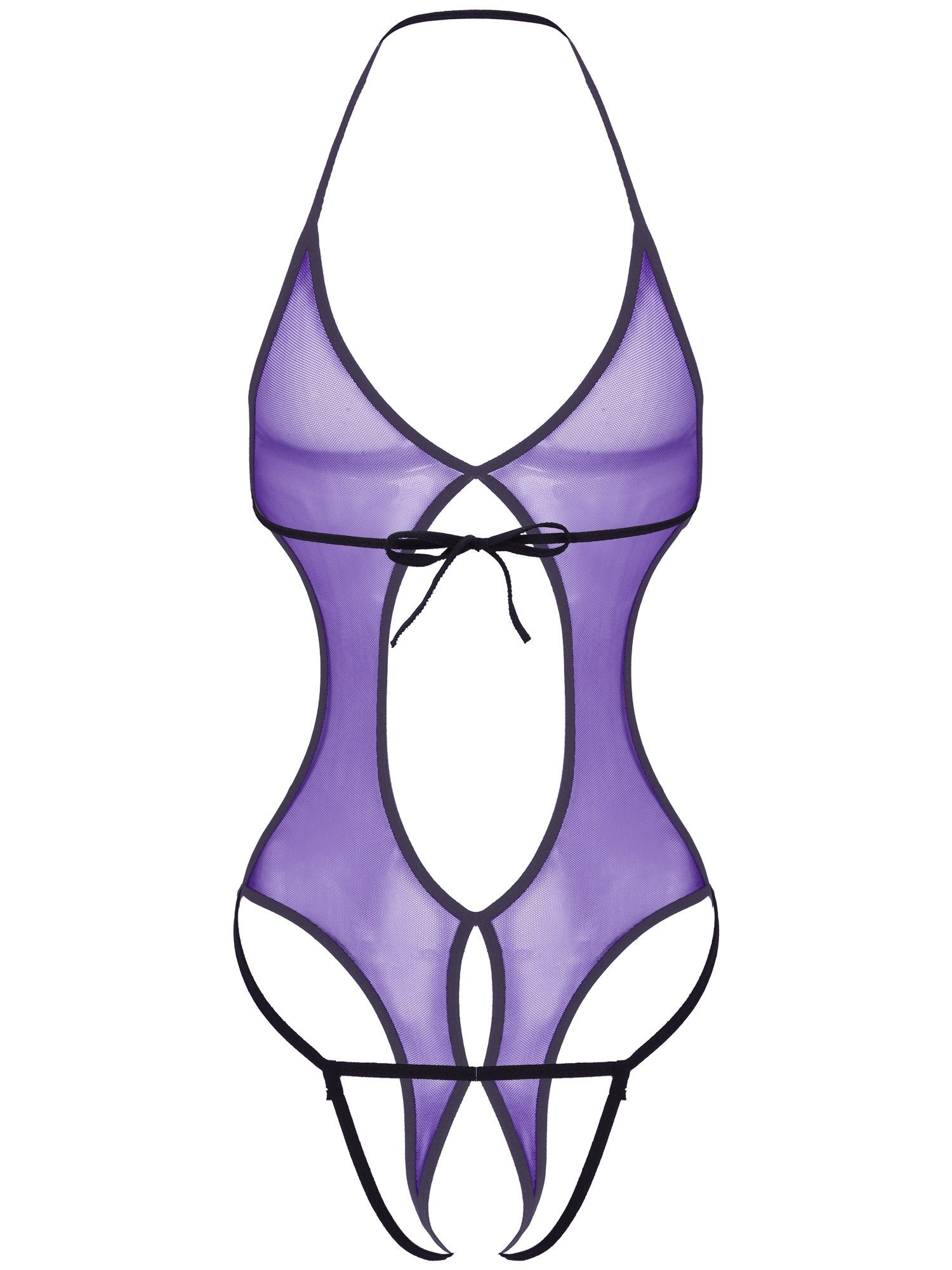 Sheer Mesh Catsuit for Crossdressers - Image 8