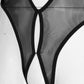 See-through Mesh Bodysuit: Seductive Lingerie for Sissy Role Play