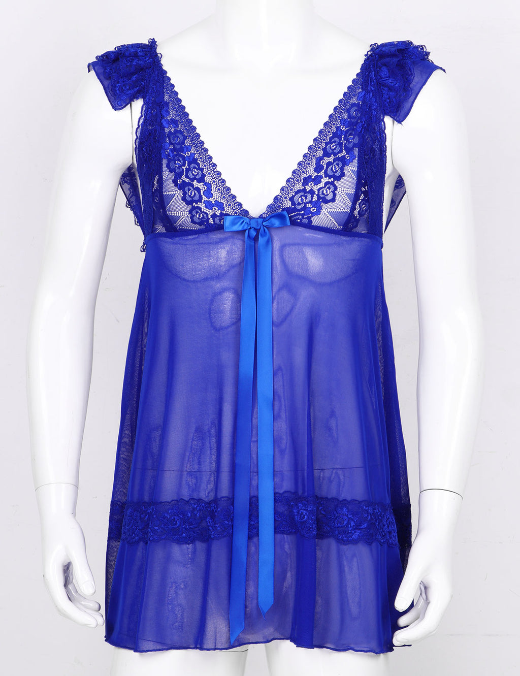 Lace Babydoll Dress for Crossdressers - Style 2 - Image 32