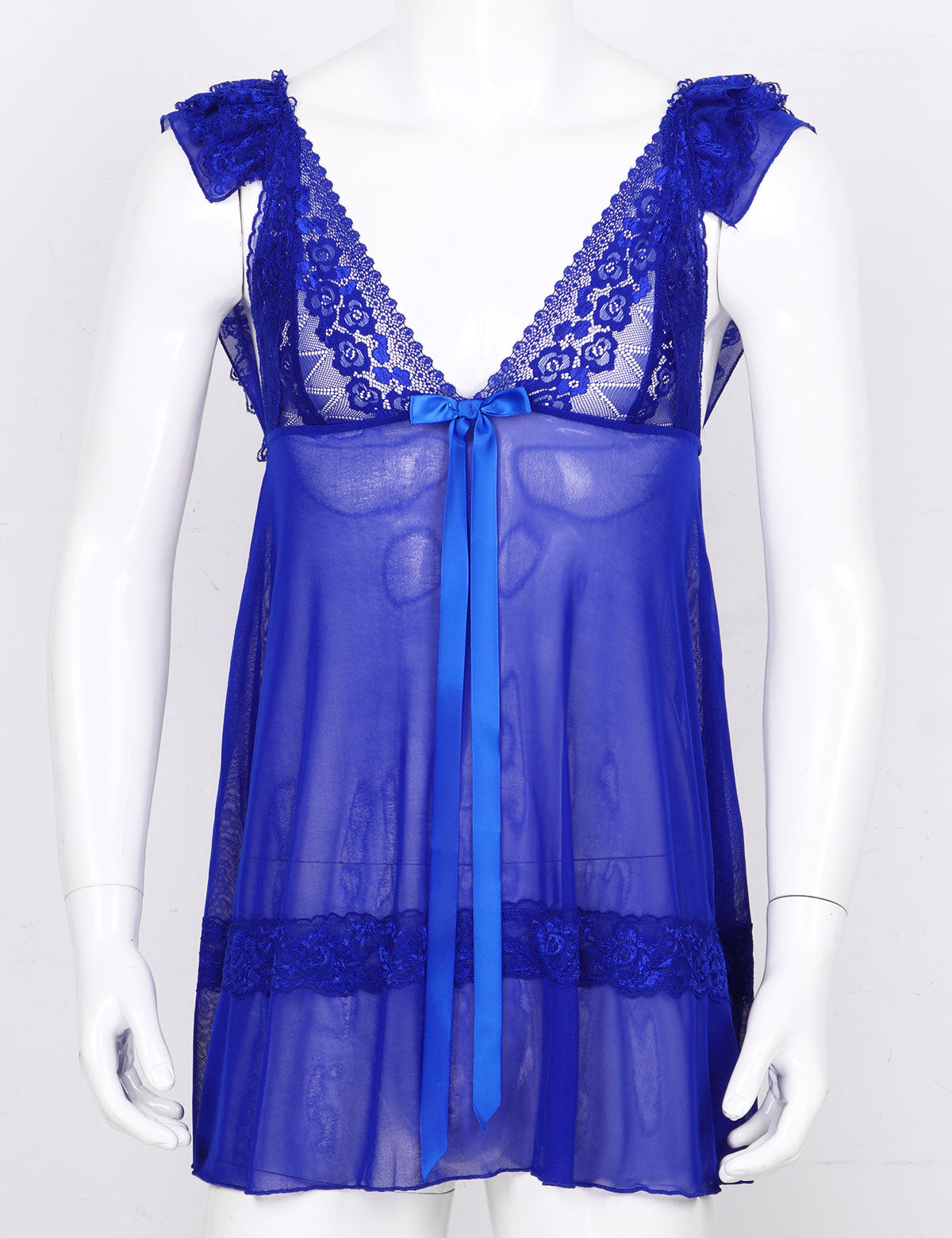 Lace Babydoll Dress for Crossdressers - Style 2 - Image 32