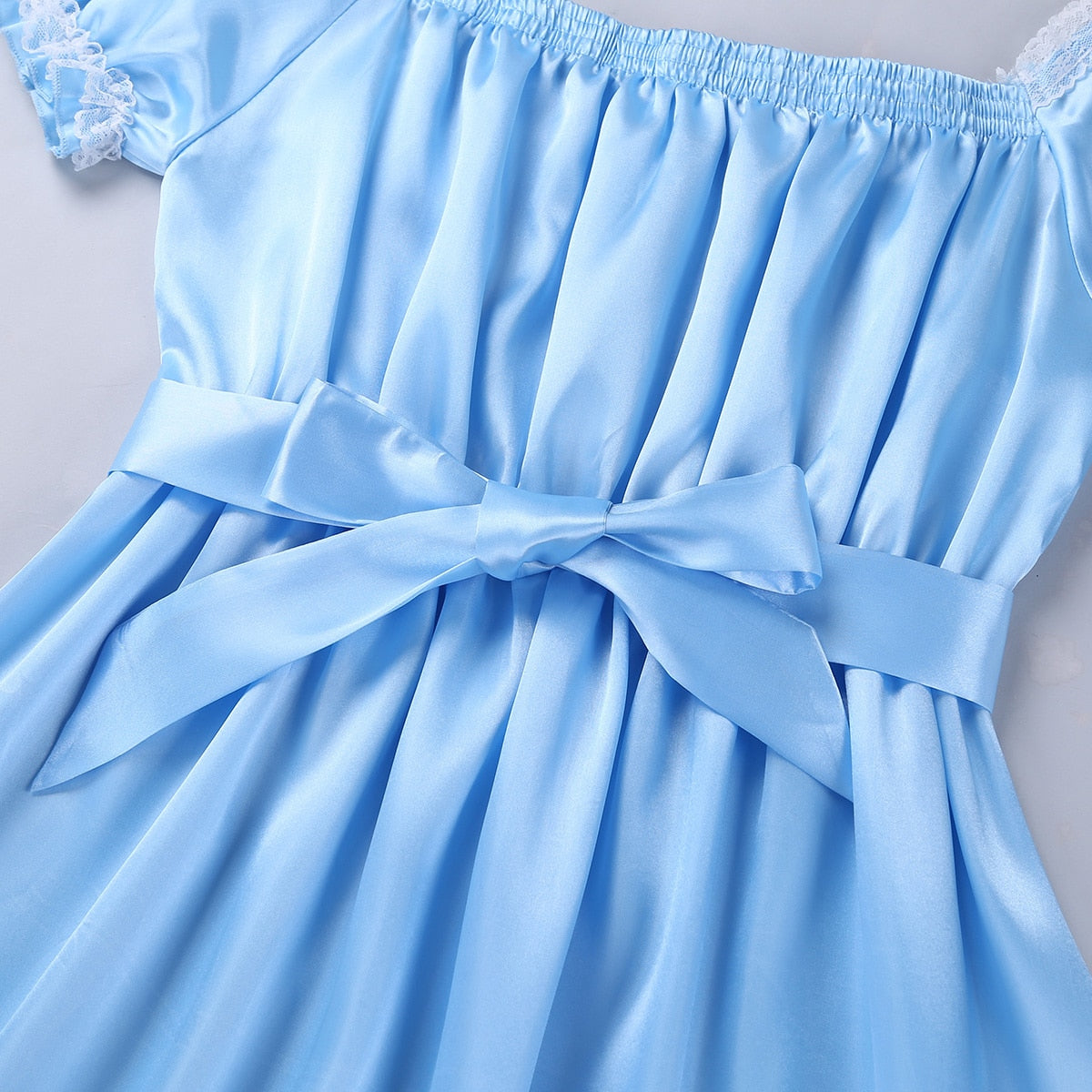 Satin Bodysuit for Crossdressers - Style 4 - Image 11