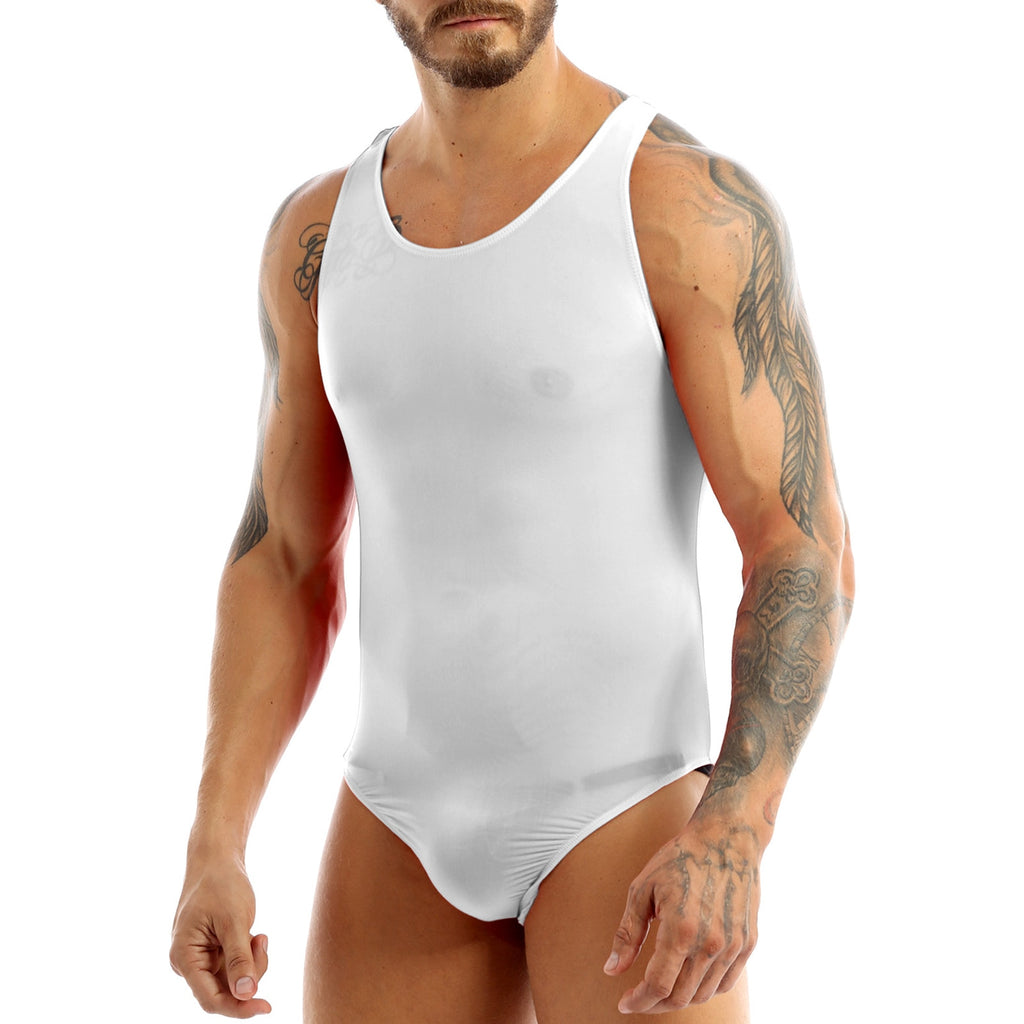 Lace Bodysuit for Crossdressers - Style 12 - Image 4