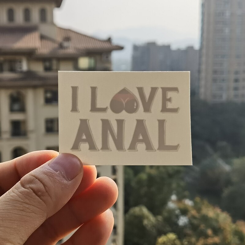 I Love Anal - Temporary Tattoo (10 Pieces)