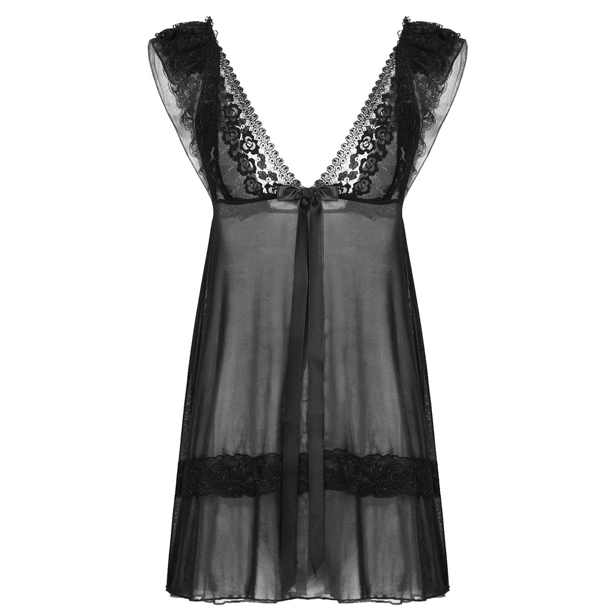 Lace Babydoll Dress for Crossdressers - Style 2 - Image 2