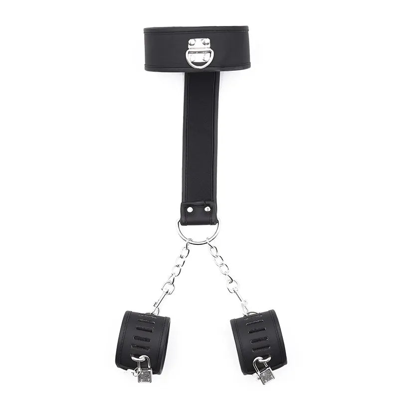 Intimate Couples' Accessories: Neck Cuffs for BDSM Bondage, Stimulation, and Flirting - Coll - Image 15