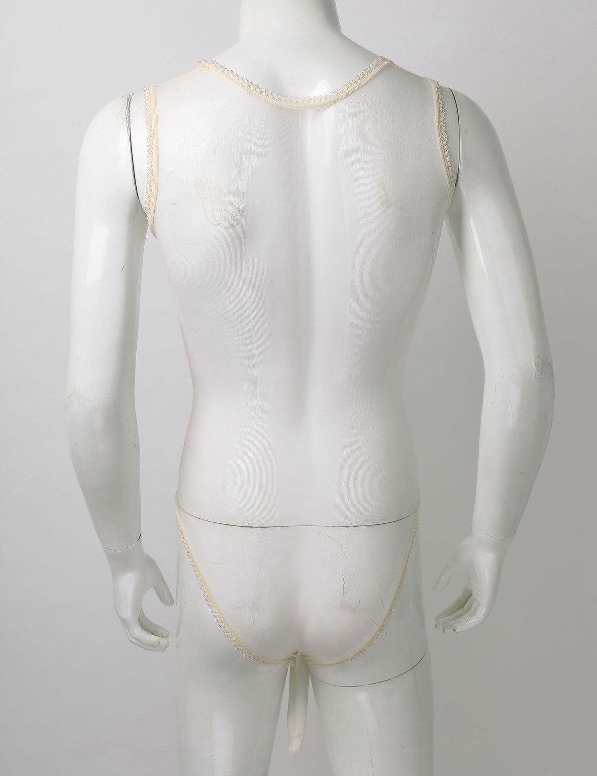 Lace Bodysuit for Crossdressers - Style 4 - Image 6