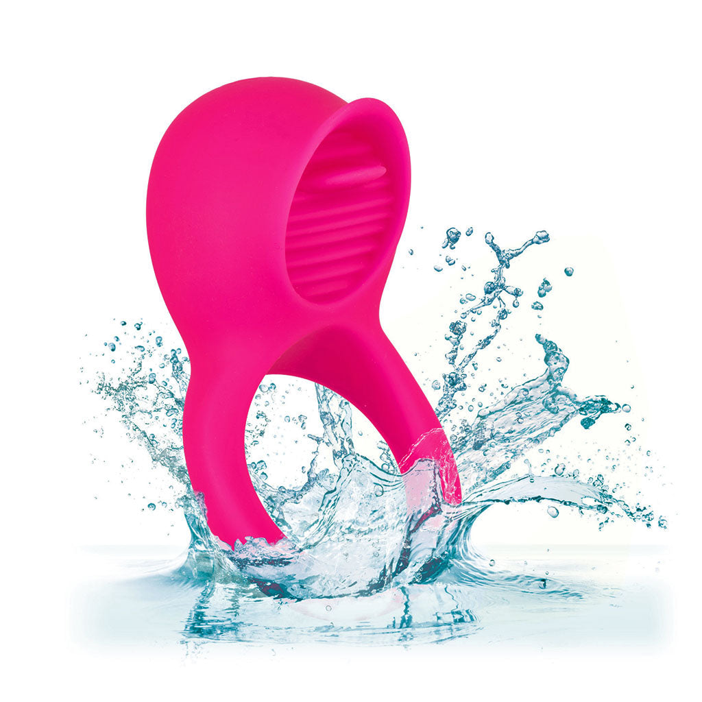 Pinky - Tongue Teaser Couple's Vibrating Ring - Image 4