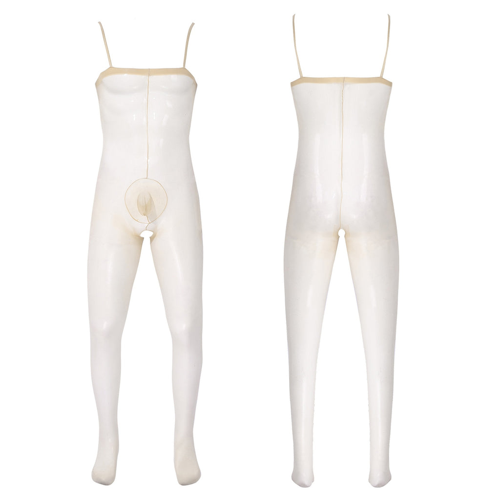 Festive Deep V Bodysuit for Crossdressers - Image 14