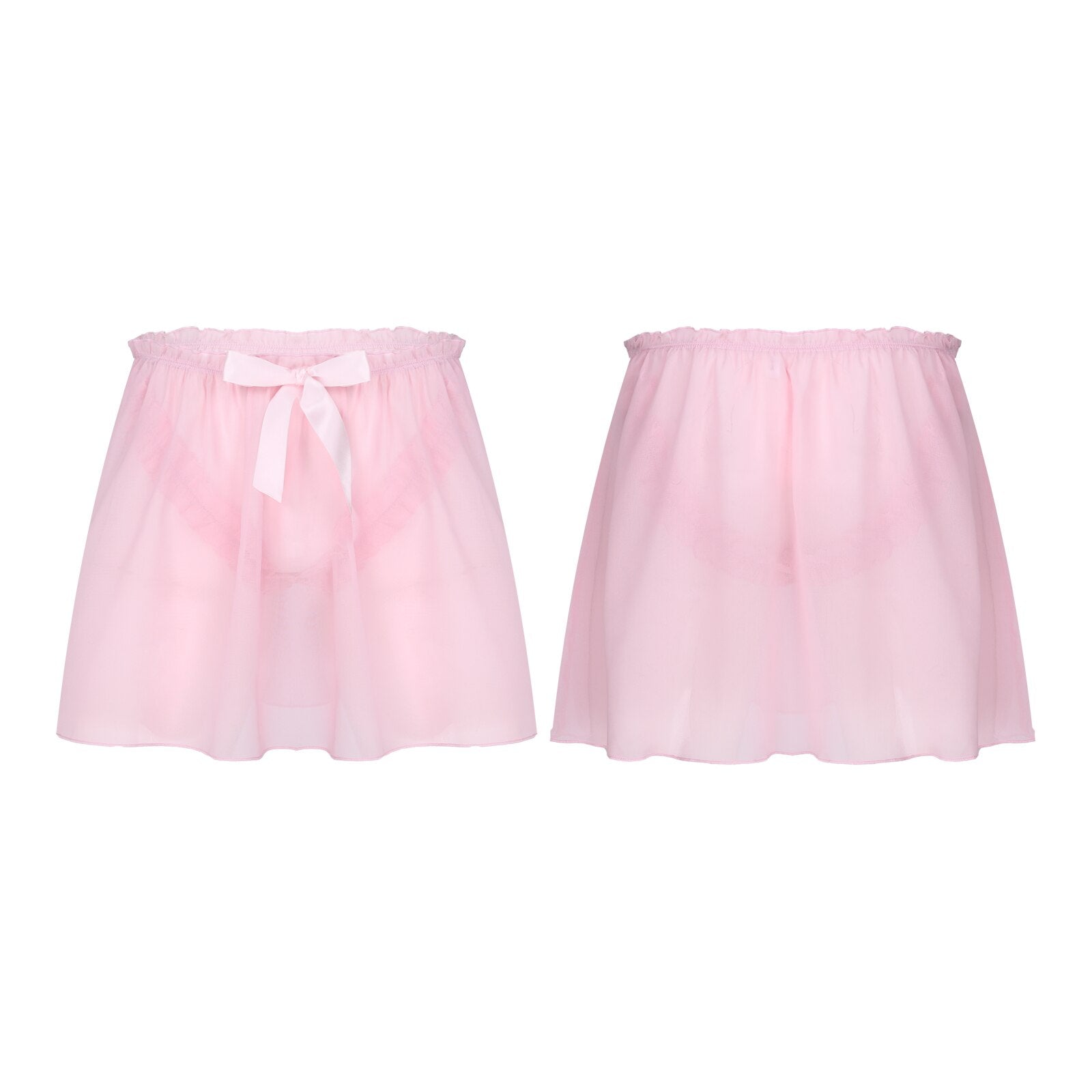 Tulle Skirted Panties for Crossdressers - Style 2 - Image 2