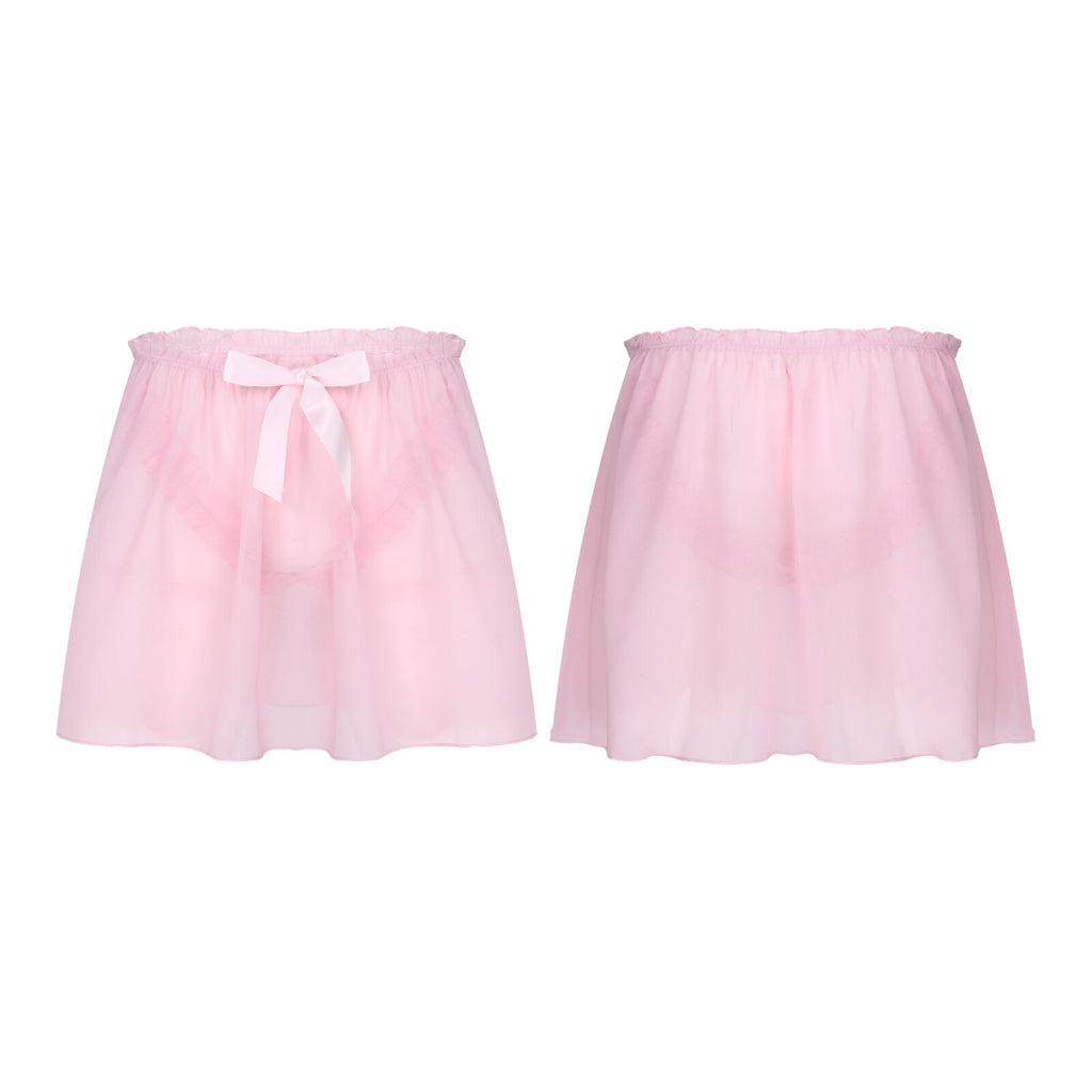 Tulle Skirted Panties for Crossdressers - Style 4 - Image 15