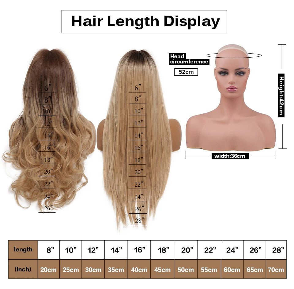 Long Light Blonde Straight Wig for Crossdressers