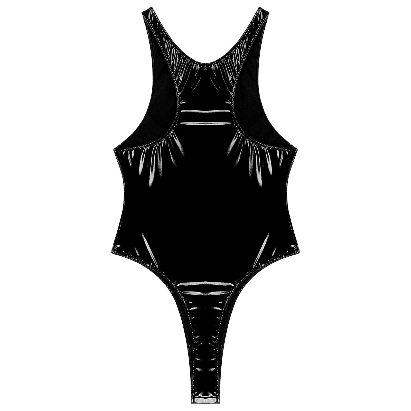 Patent-Look Bodysuit for Crossdressers - Image 5