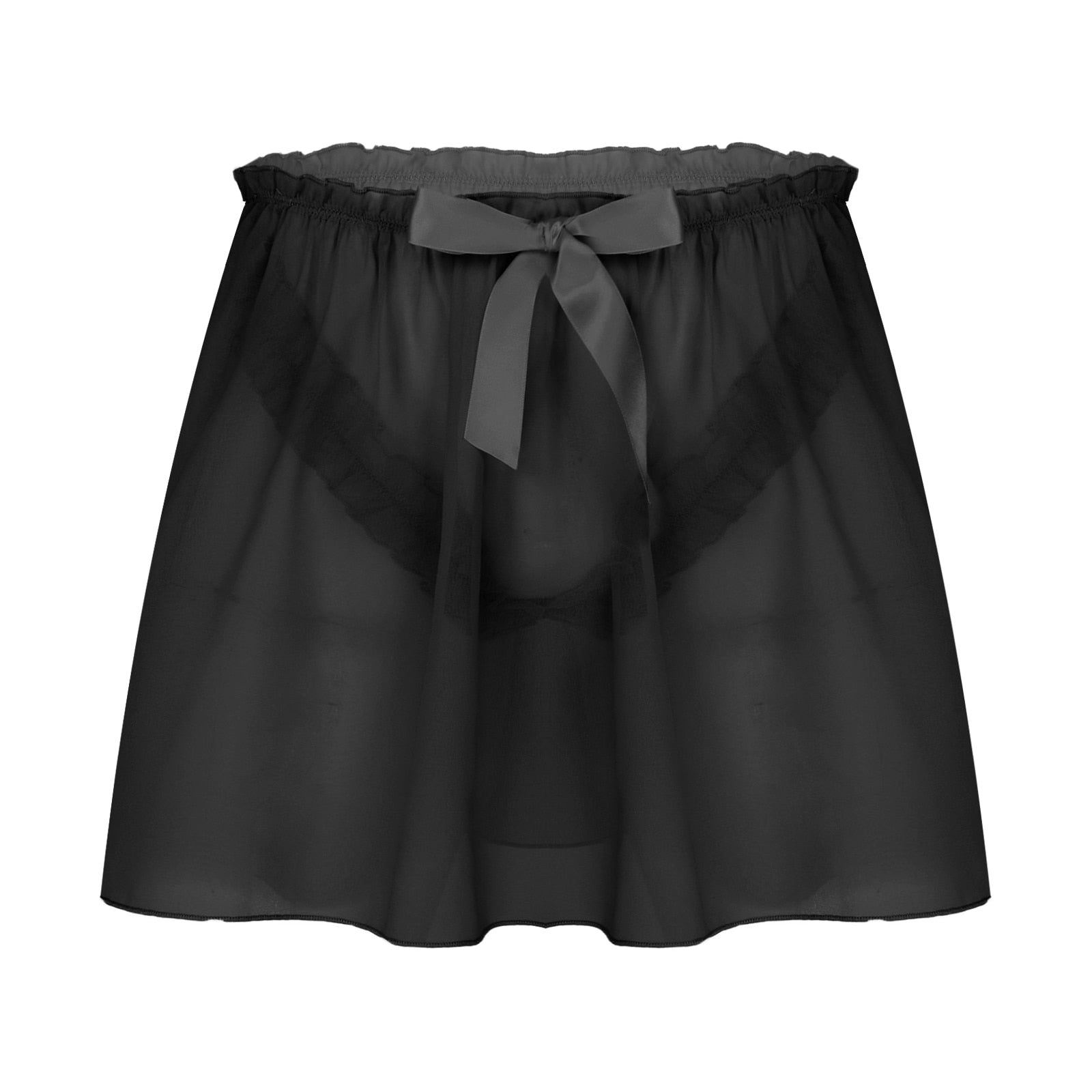 Tulle Skirted Panties for Crossdressers - Style 4 - Image 2