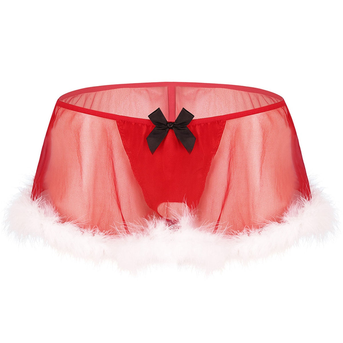 Festive Feminine Lingerie Set for Crossdressers - Image 12