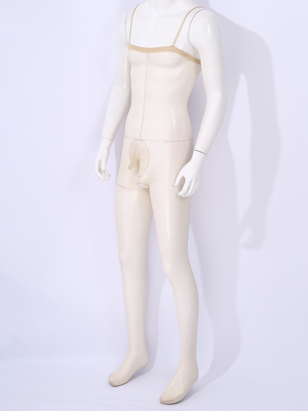 Festive Deep V Bodysuit for Crossdressers - Style 4 - Image 16