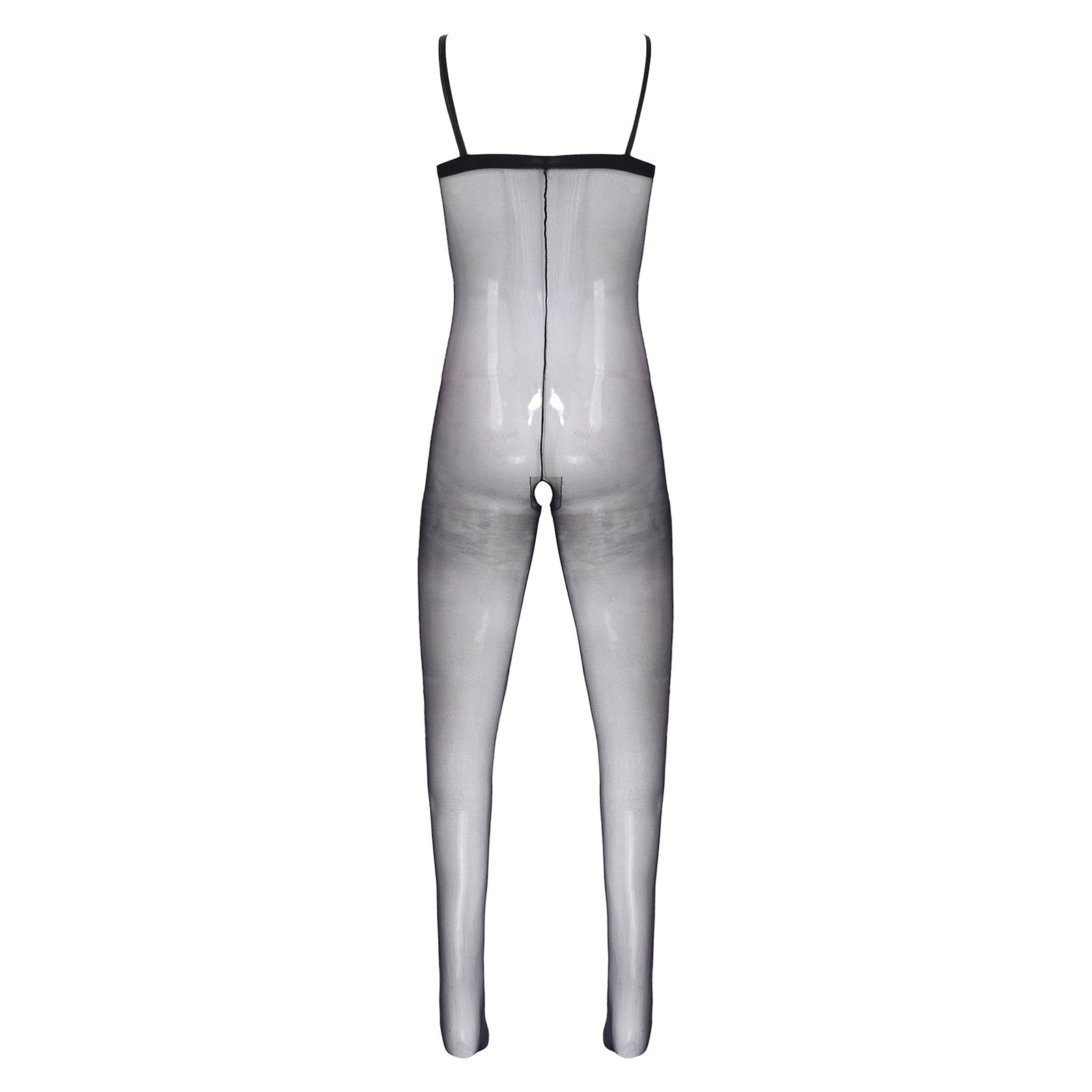 Festive Deep V Bodysuit for Crossdressers - Image 10