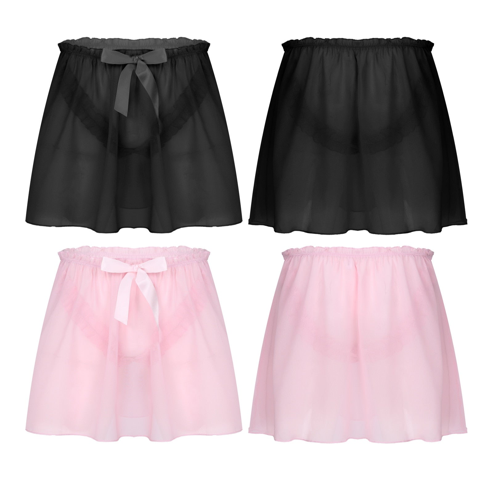 Tulle Skirted Panties for Crossdressers - Style 2 - Image 16