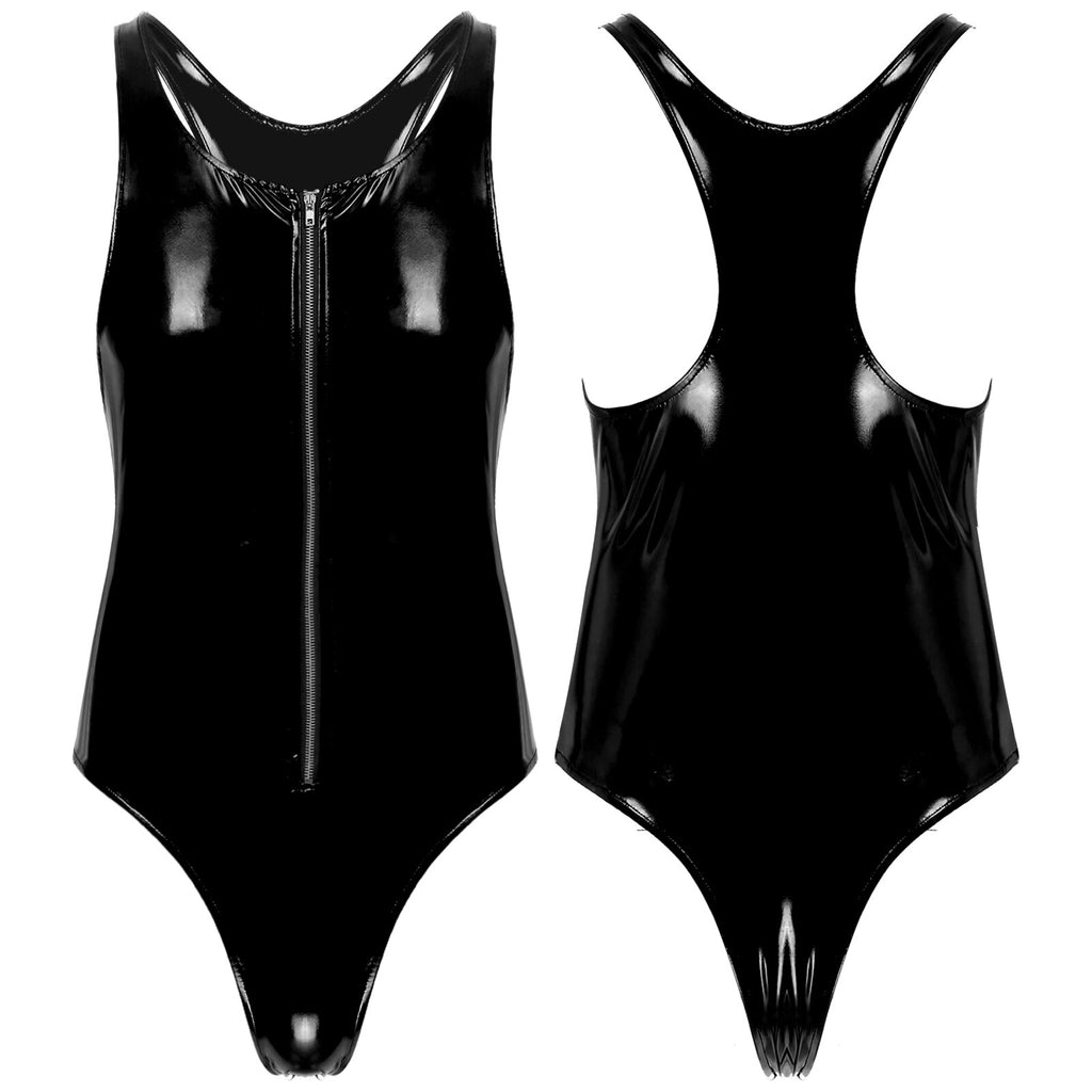 Patent-Look Bodysuit for Crossdressers - Image 4