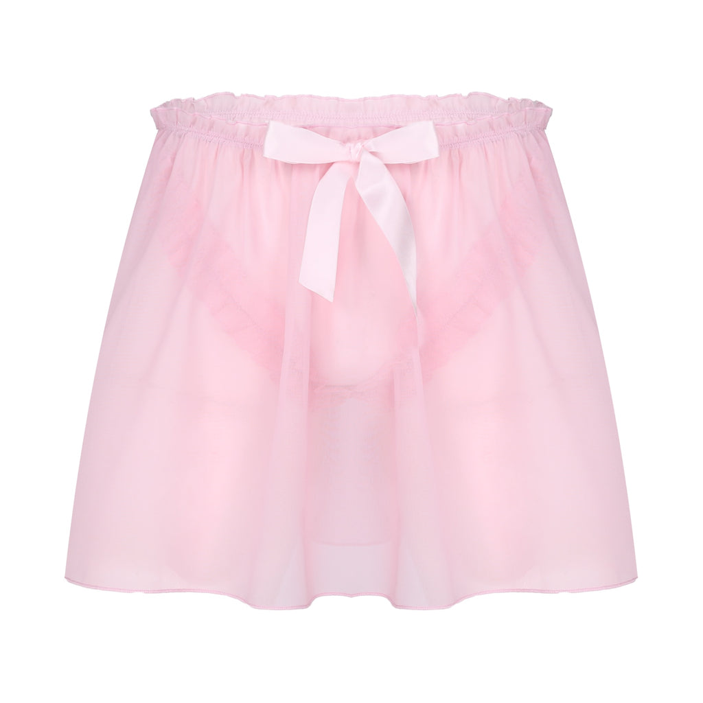 Tulle Skirted Panties for Crossdressers - Style 4 - Image 4