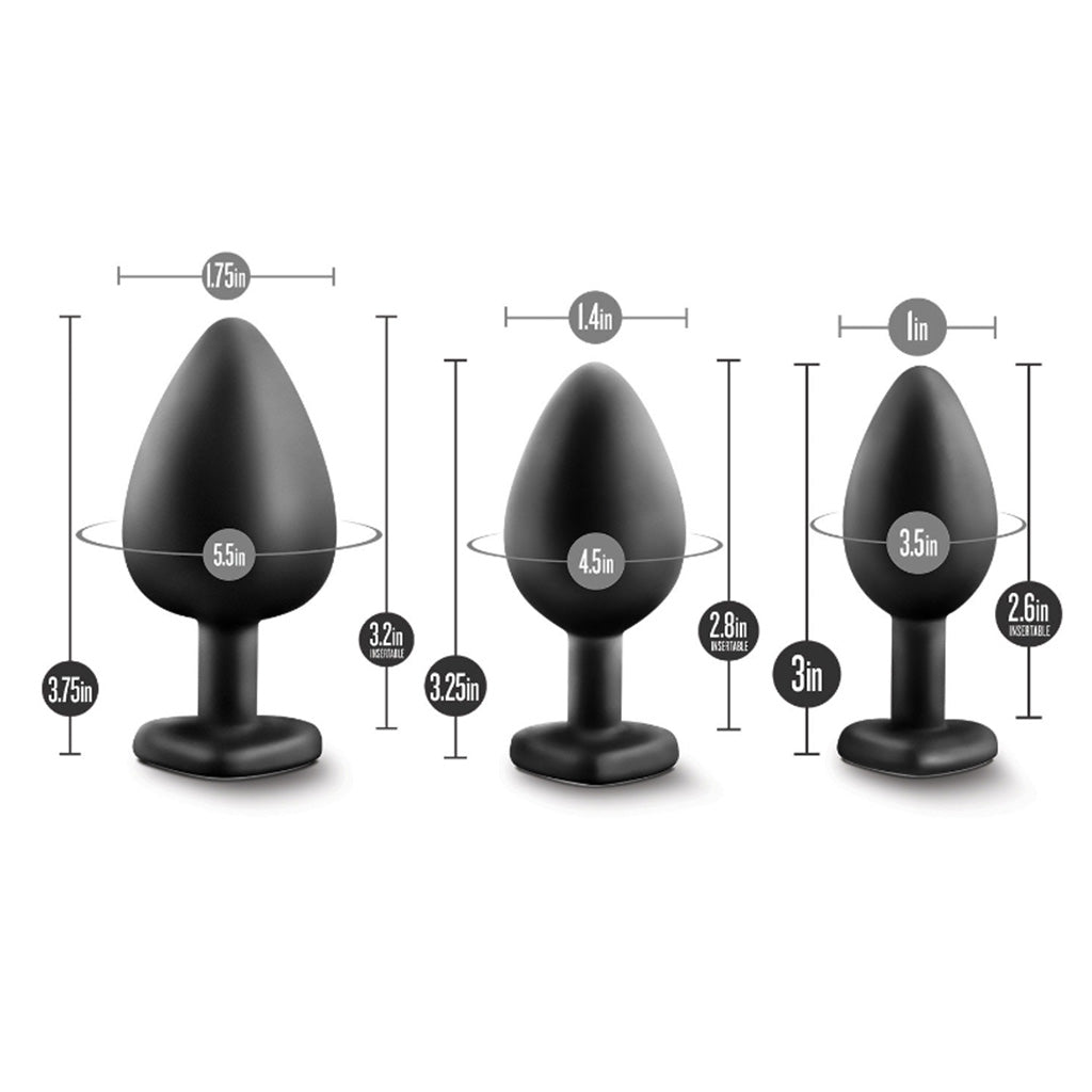 Blingy Anal Plug Trio - Image 2