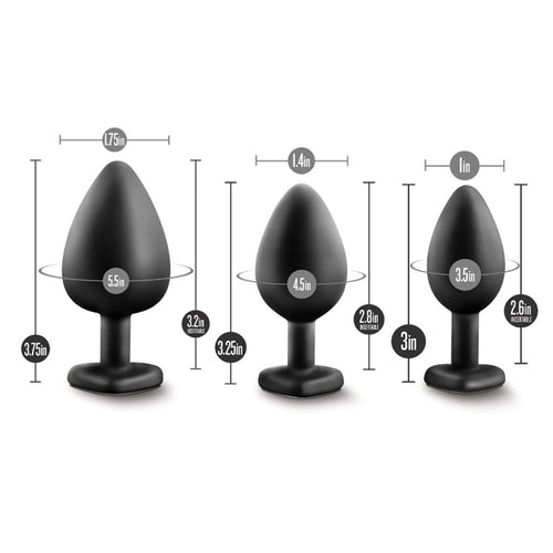 Blingy Anal Plug Trio - Image 2