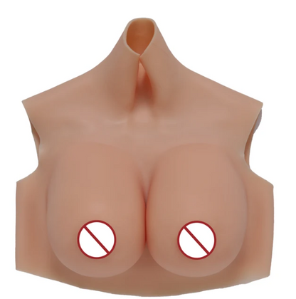 Silicone Half Body Breast Forms for Transgender Drag Queen - Various Cup Sizes