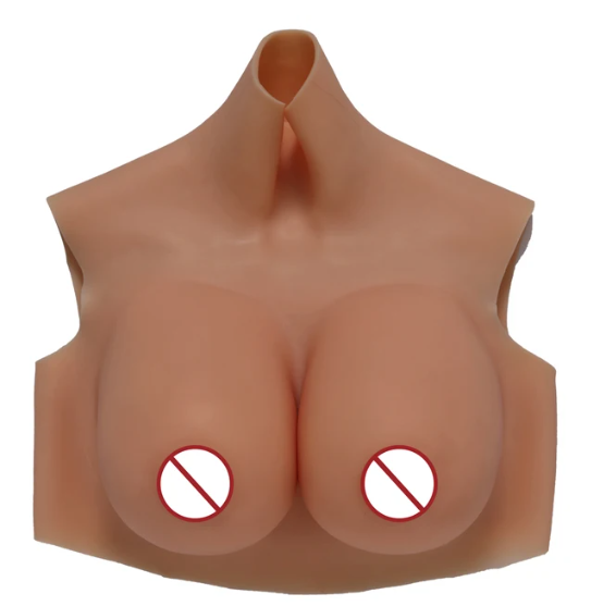 Silicone Half Body Breast Forms for Transgender Drag Queen - Various Cup Sizes
