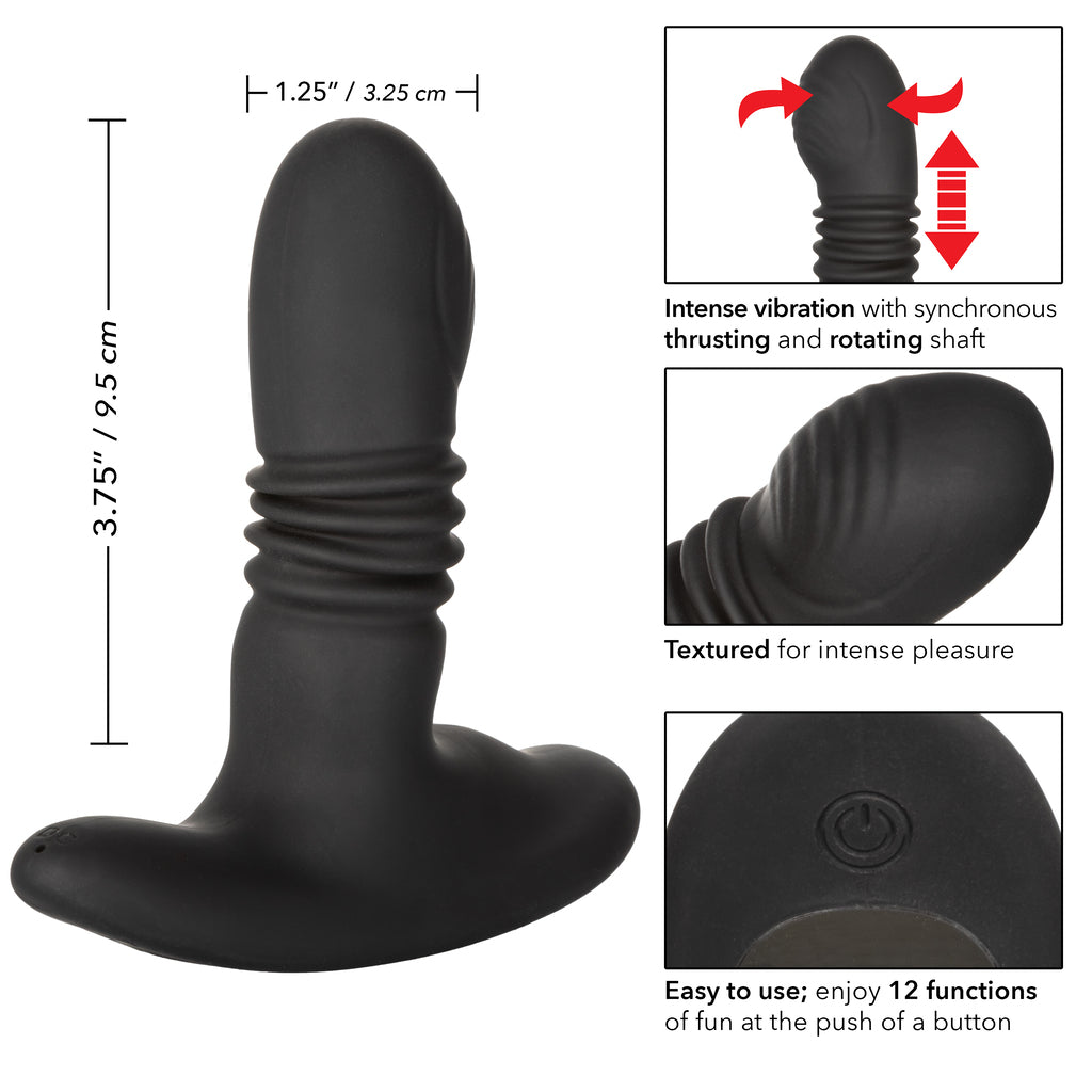 Eclipse - Thrusting Rotating Anal Massager - Image 3