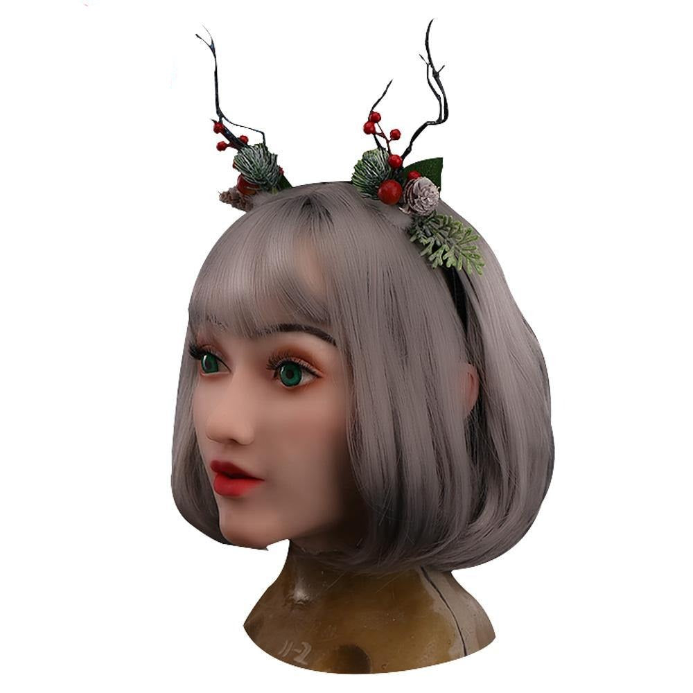 Liquid Silicone Feminine Face Mask - Image 1