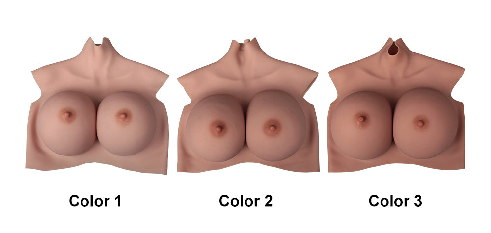 No-Oil Extended-Cup Silicone Breastplate - Image 2
