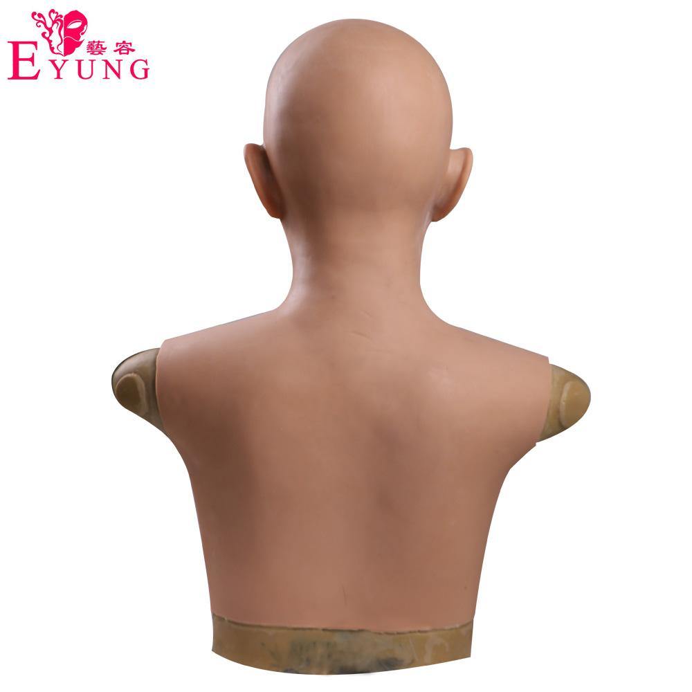 Full-Head Silicone Mask with Breast Forms - Image 6