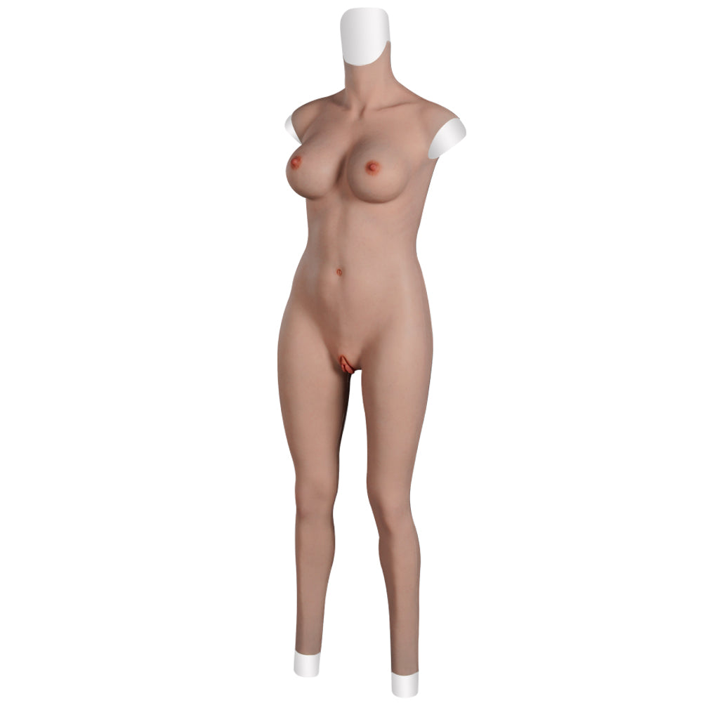 Full Silicone Bodysuit with Breast Forms - Style 5 - Image 4