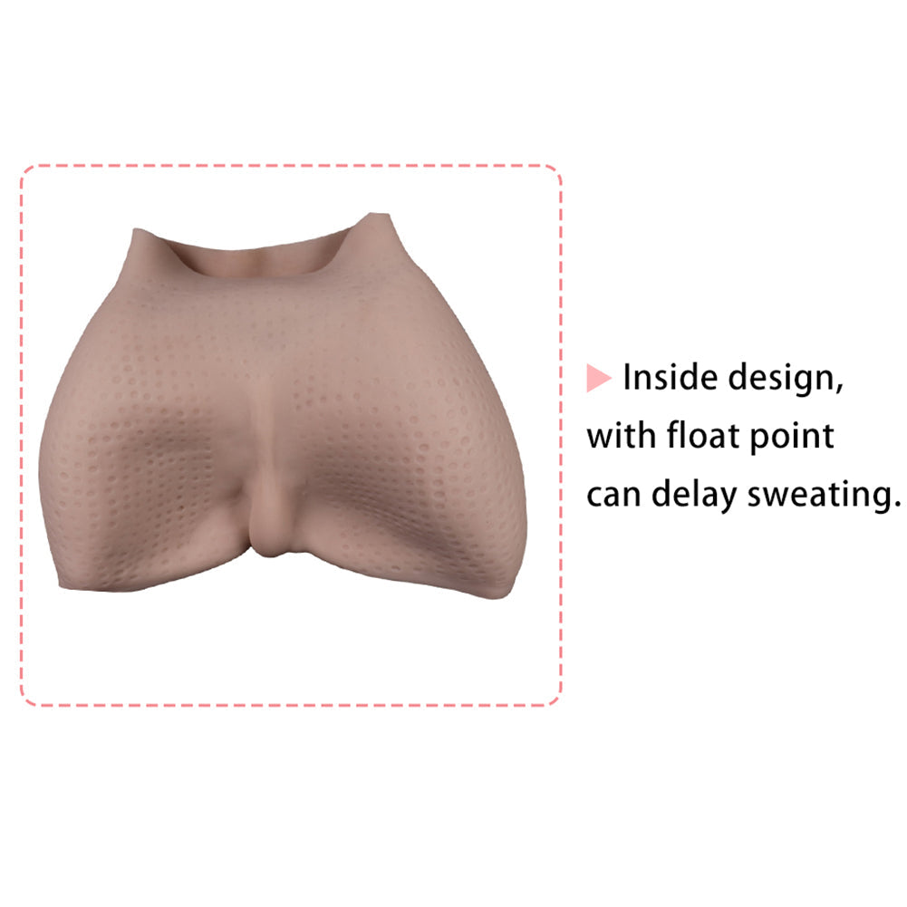 No-Oil Silicone Hip-Shaping Pants for Crossdressers - Style 4 - Image 2