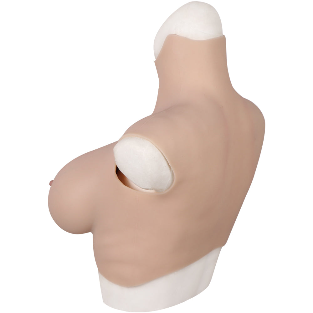 No-Oil Extended-Cup Silicone Breastplate - Style 6 - Image 6