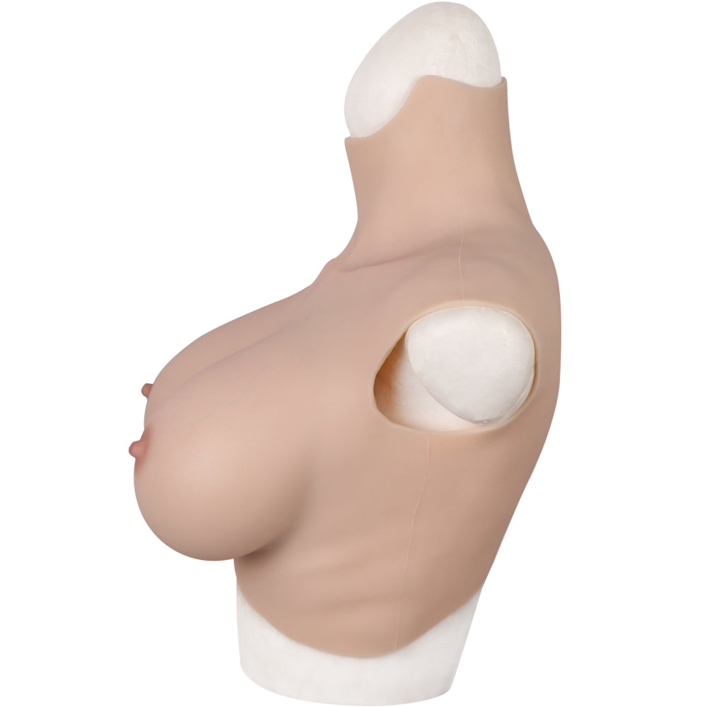 No-Oil Extended-Cup Silicone Breastplate - Style 6 - Image 5