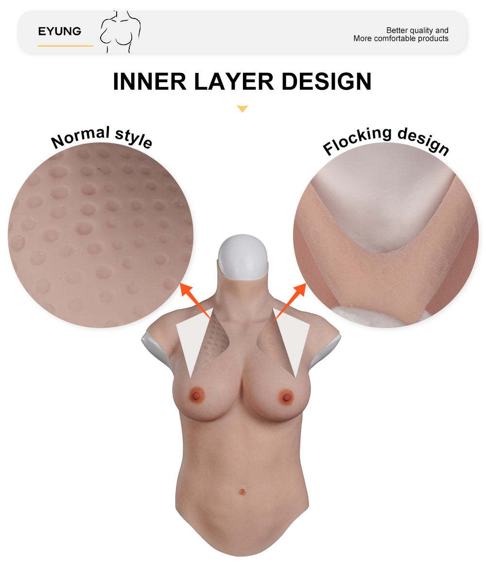 Silicone Breastplate - Style 2 - Image 4