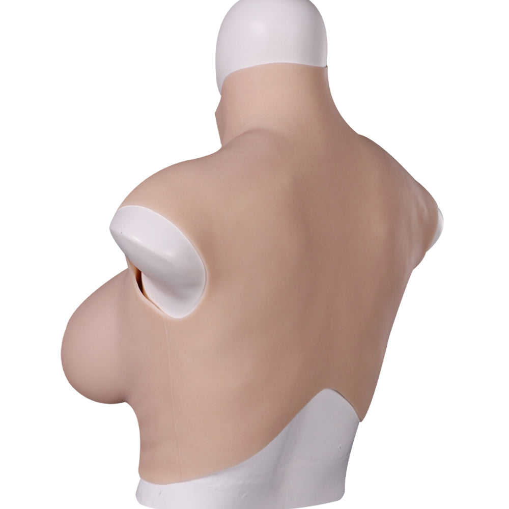 No-Oil Extended-Cup Silicone Breastplate - Style 4 - Image 8