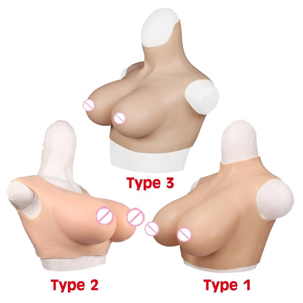 Half-Body Silicone Breastplate - Style 5 - Image 2