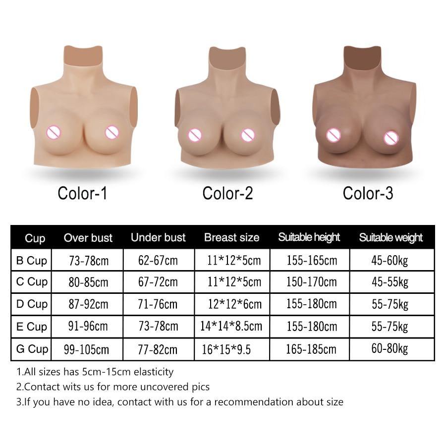 Half-Body Silicone Breastplate - Style 5 - Image 4