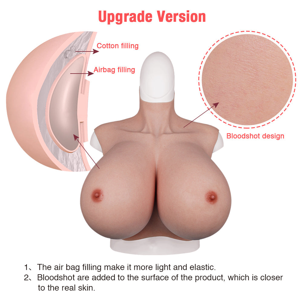 Extended-Cup Silicone Breastplate - Image 3