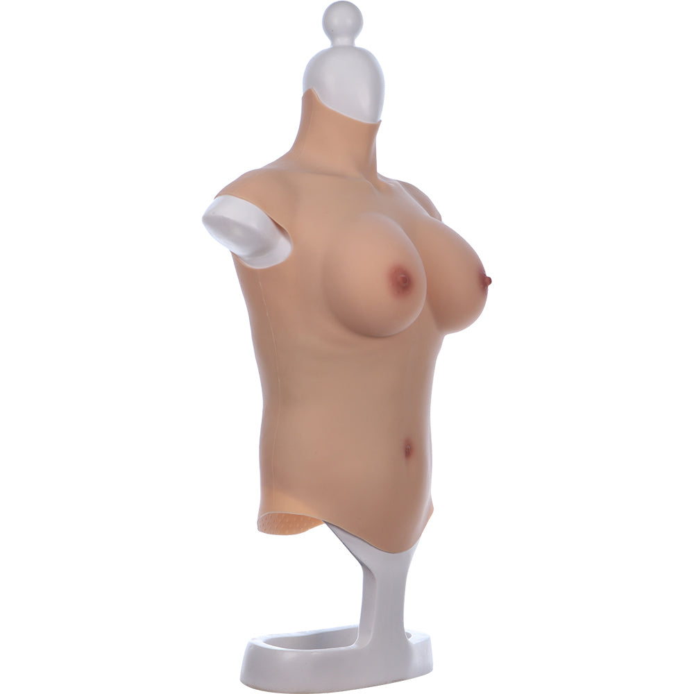 No-Oil Half-Body Silicone Breastplate - Style 3 - Image 5