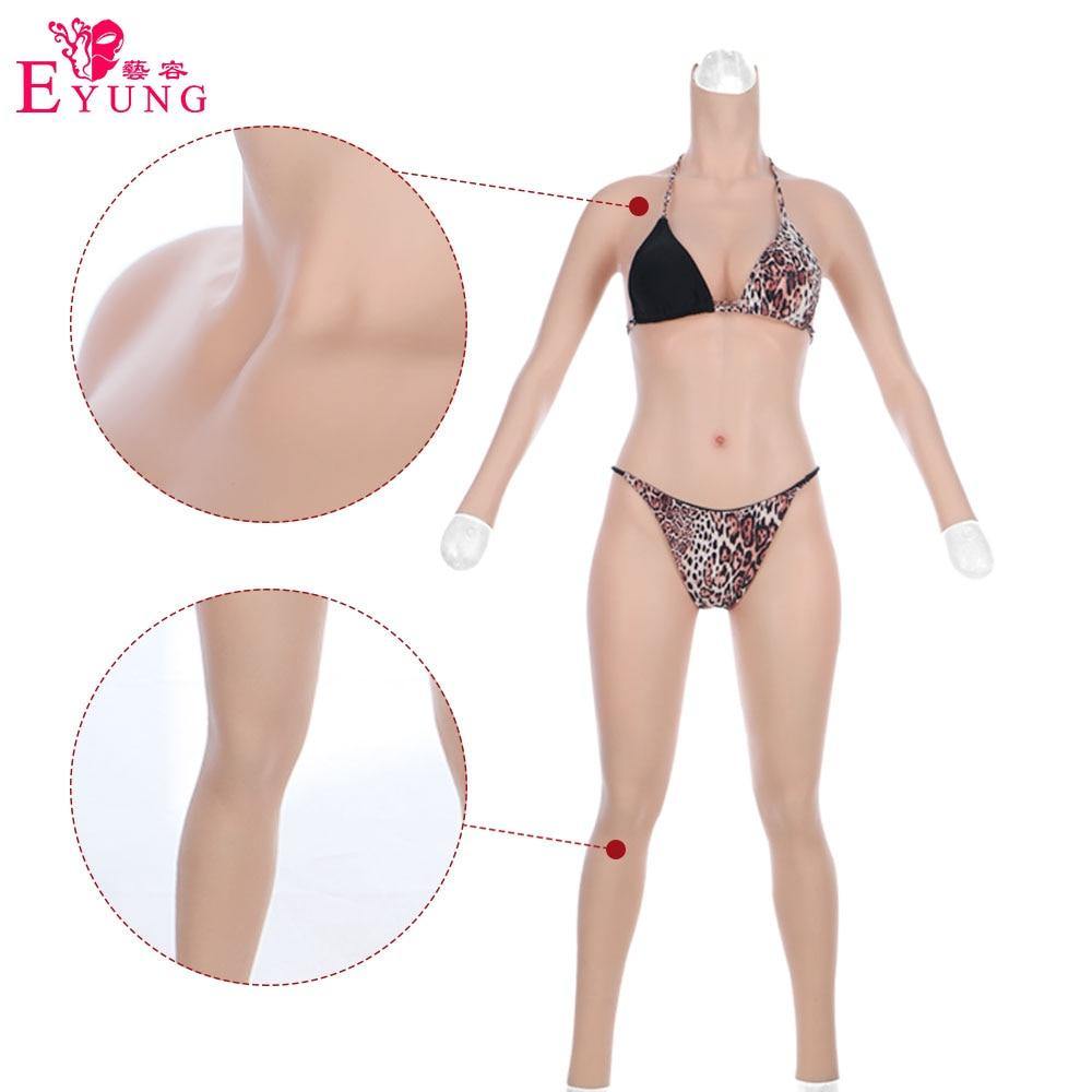 F Cup Silicone Fake Boobs Crossdressing Breast Forms Transgender DQ Breast  Plate