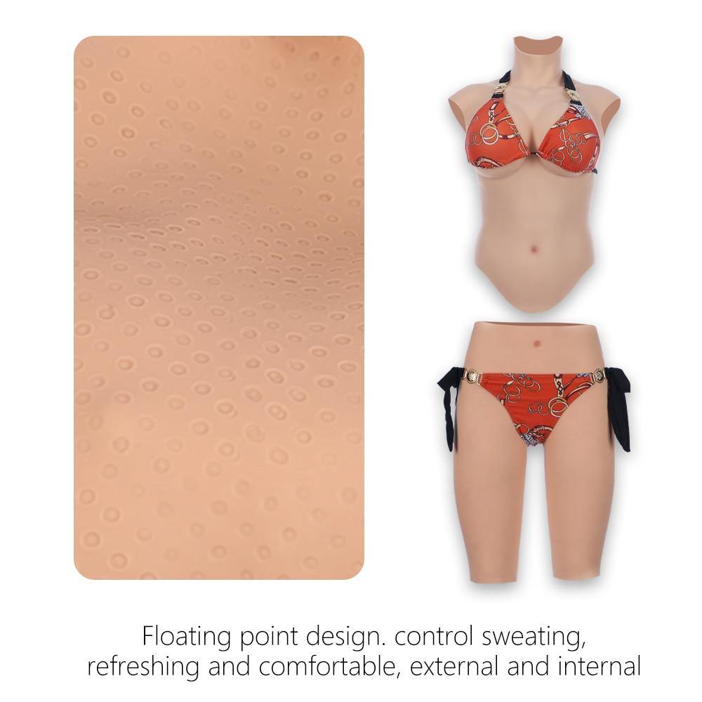 Liquid Silicone Silicone Breastplate - Style 3 - Image 5