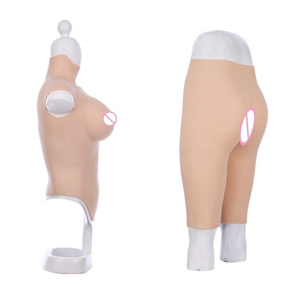 Liquid Silicone Silicone Breastplate - Style 2 - Image 2