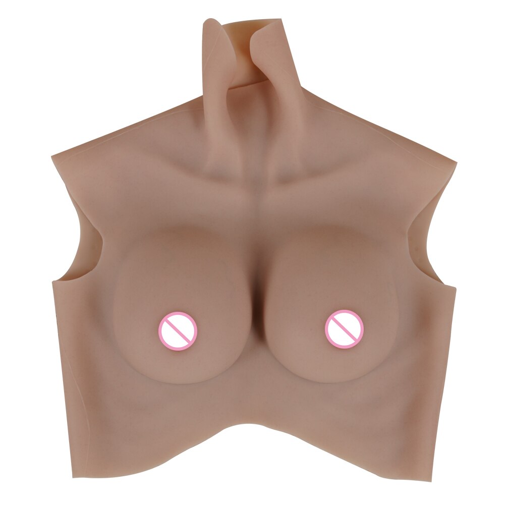 No-Oil Full Silicone Bodysuit with Breast Forms - Style 3 - Image 7