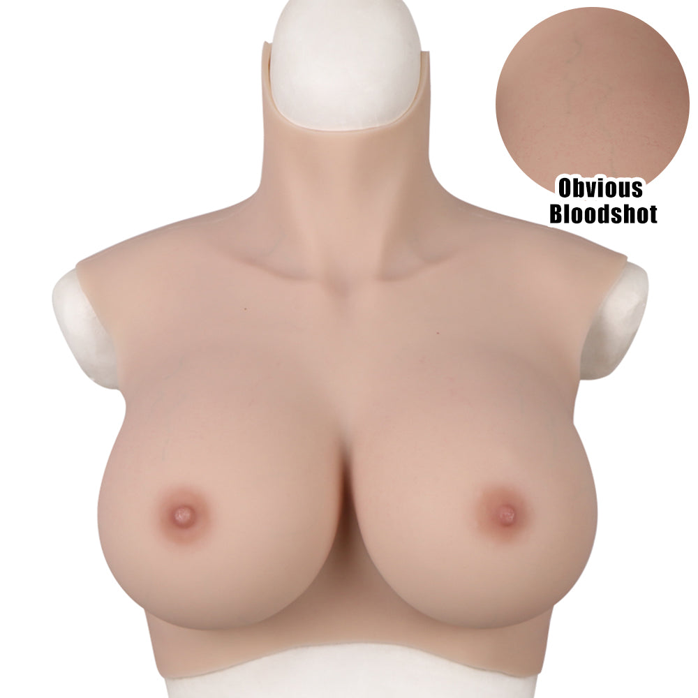 No-Oil Extended-Cup Silicone Breastplate - Style 6 - Image 2